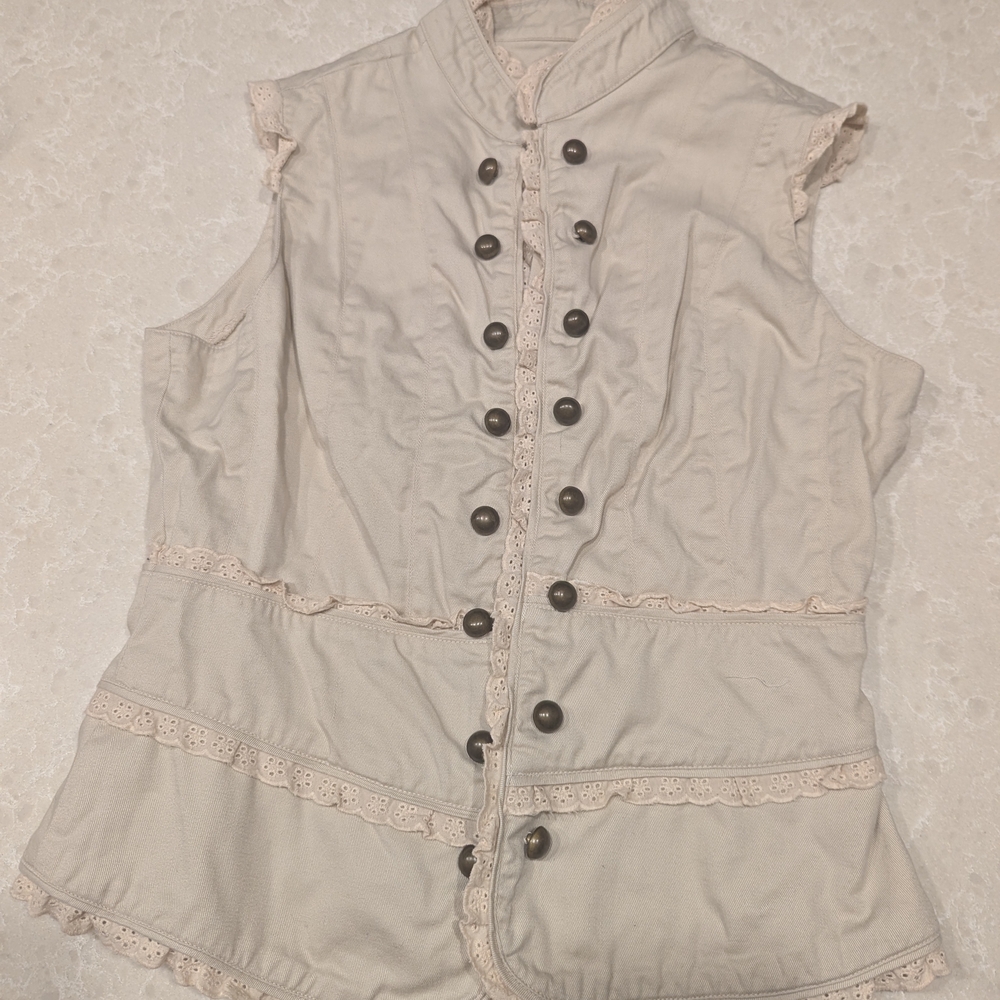Ricki's Beige Sleeveless Vest